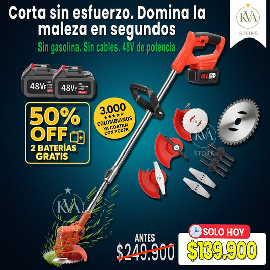 CORTADORA DE CESPED INALAMBRICA