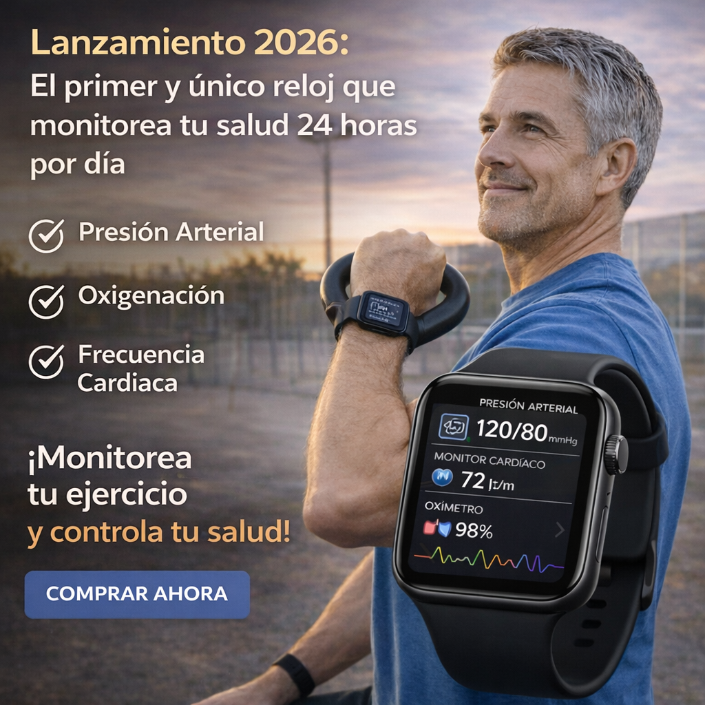 Smartwatch Pro Salud Solo hoy con 60% de descuento