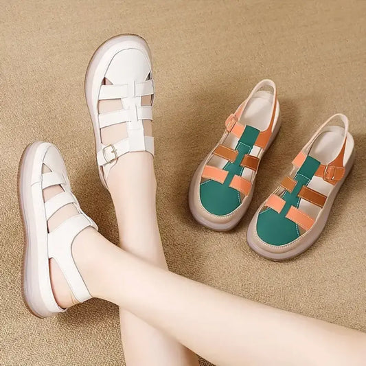 "ELEGANCE IN EVERY STEP" Sandalias Ortopédica Soleil Fusion