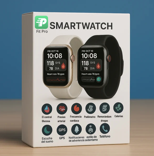 Smartwatch Pro Salud Solo hoy con 60% de descuento