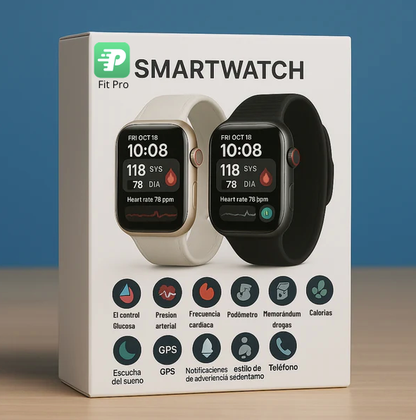 Smartwatch Pro Salud Solo hoy con 60% de descuento