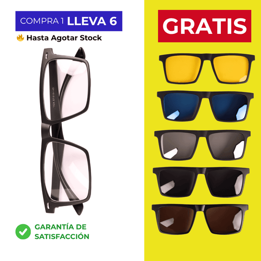 Gafas Multicolores 6 en 1 - COMPRA 1 LLEVA 6 horizon