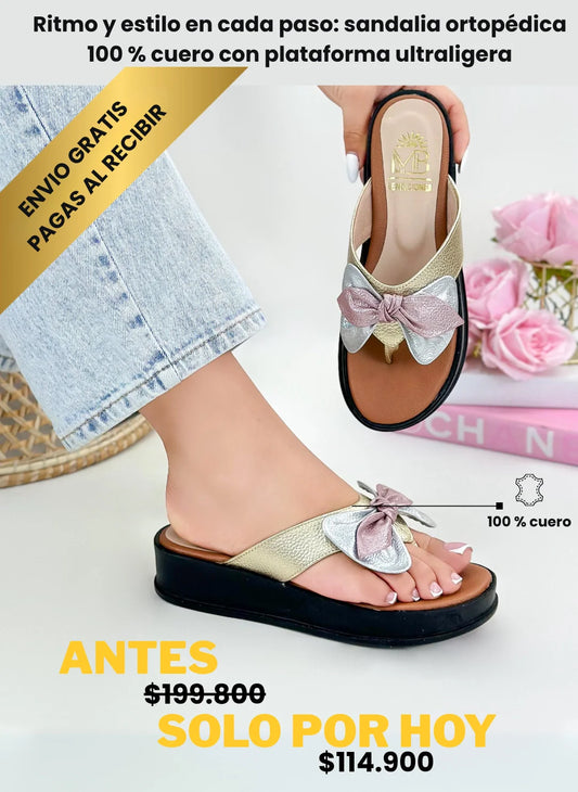 Aura Step-  confort  100% cuero