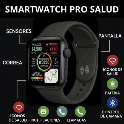 Smartwatch Pro Salud Solo hoy con 60% de descuento
