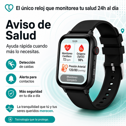 Smartwatch Pro Salud Solo hoy con 60% de descuento